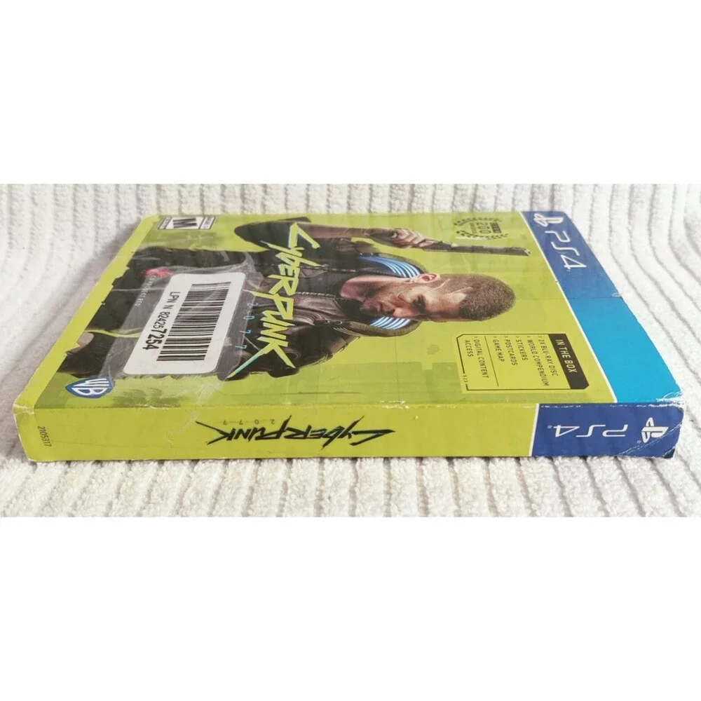 Cyberpunk 2077 Collector Edition PS4 Sealed Game, First Release 2020- Sealed